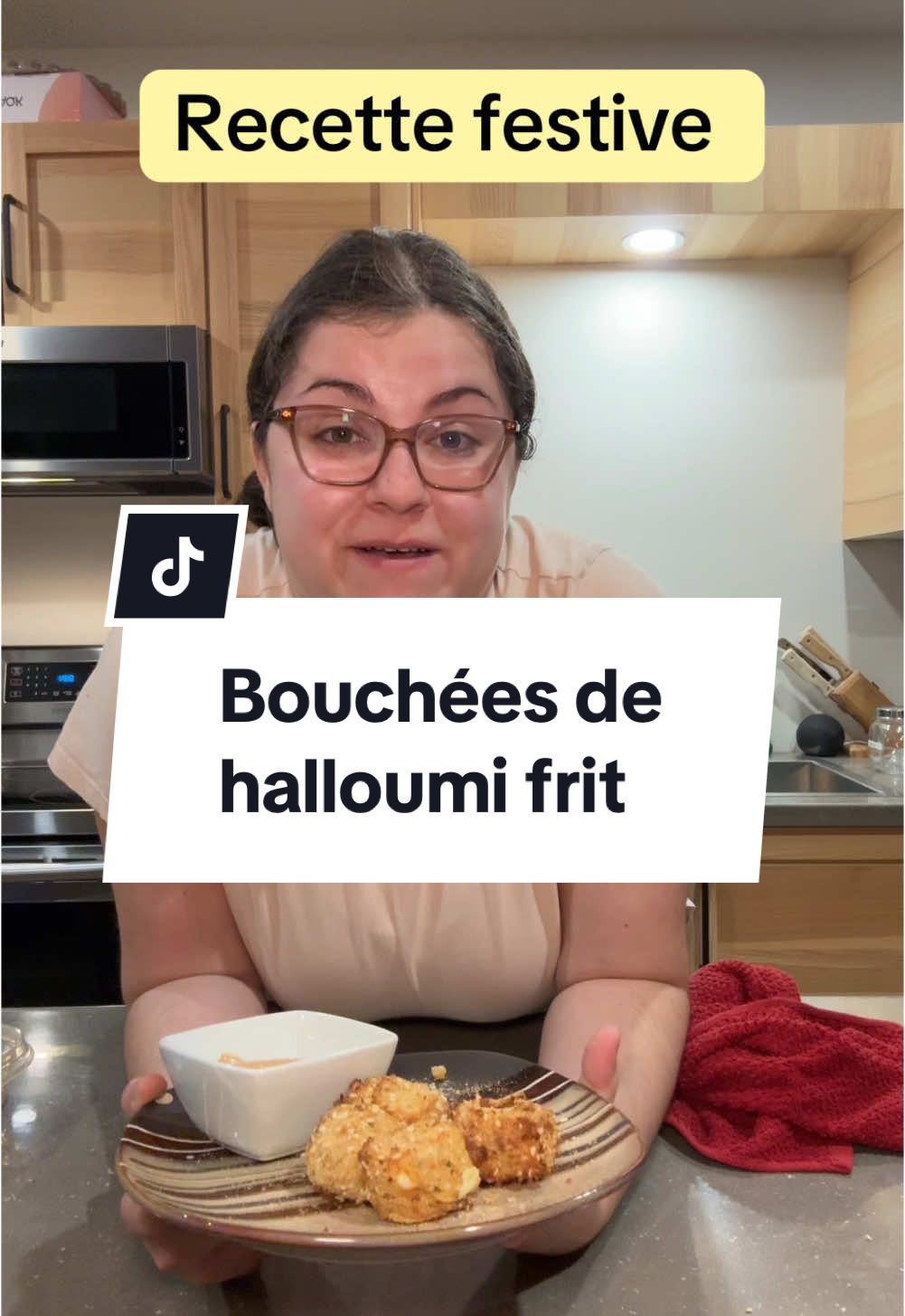 Partie 20 : Bouchées de halloumi frit 🧀🤩 Le croustillant avec le fromage c’est juste trooop bon ! #halloumi #fromage #airfryer #recetteairfryer #recette 