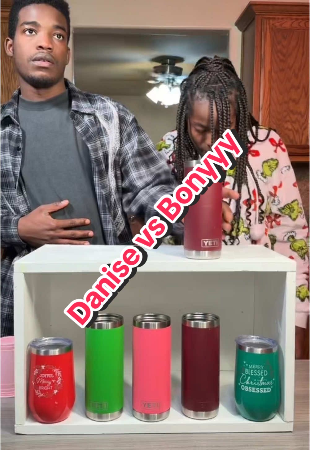 Matching the bottle game challenge @Danise_J🦂 vs @B @ n y y y 