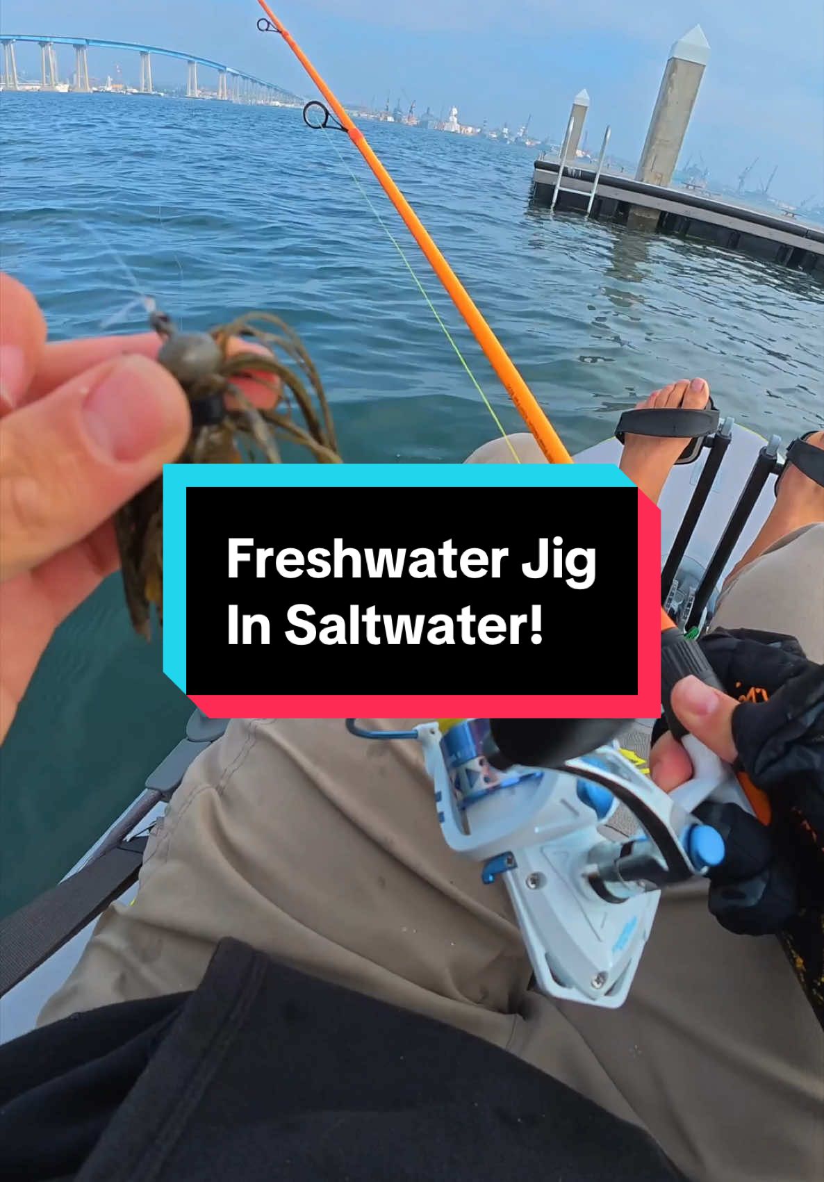 Replying to @benny loboda Football Jig in saltwater! #fishing #fyp #fishtok #angler #jigfishing #fishinglife #fishingvideo #fypシ #fishingtiktoks #saltwaterfishing #kastkingusa @KastKingUSA 