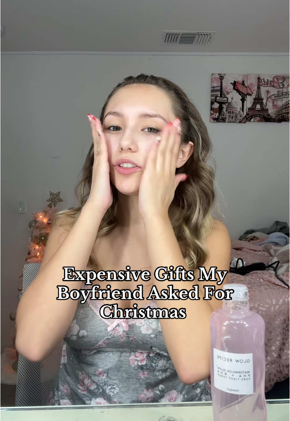 Hopefully I do good this year😩 #fyp #foryou #relatable #makeup #grwm #boyfriend #christmas #gift 