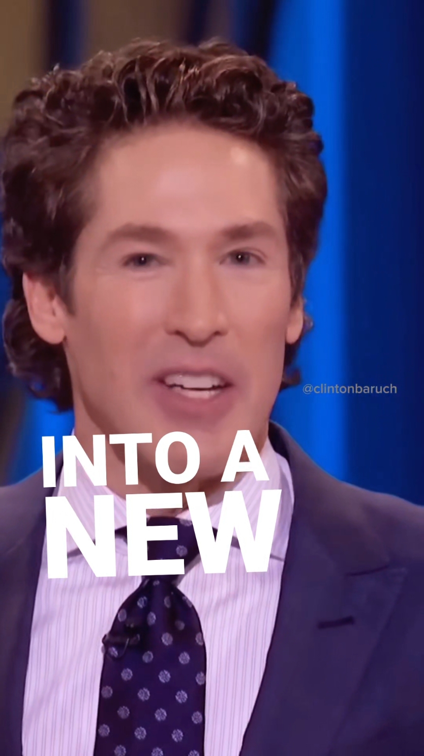 As we step into the new year, IT'S TIME TO KISS SOMETHINGS GOODBYE.  @joelosteen  #faith #hope #inspiration  #joelosteen 