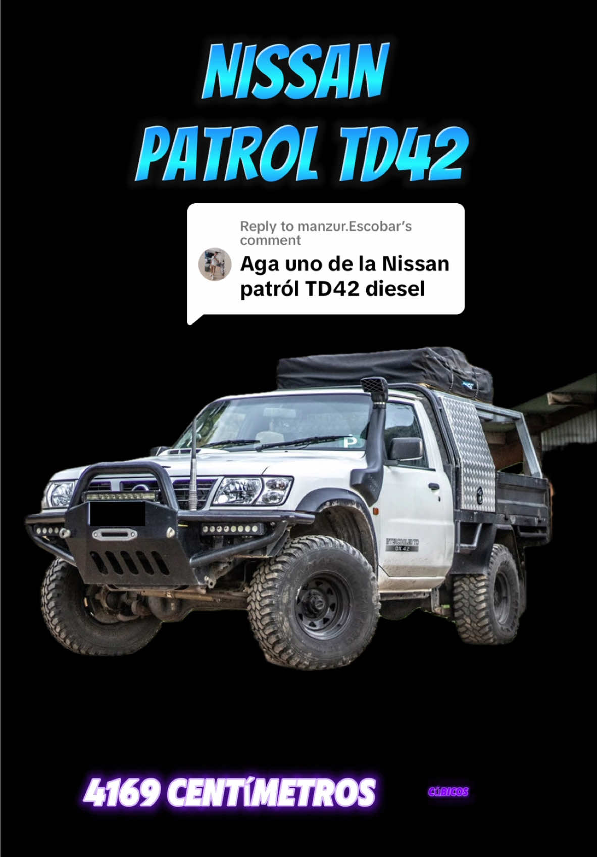 Replying to @manzur.Escobar NISSAN PATROL TD42 #nissan #carros #cars #carsontiktok 