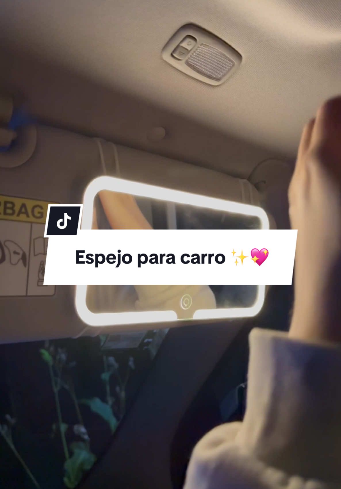 El espejo que todas necesitamos 🥰✨💖  etiqueta a la persona que lo necesita #espejo #carro #costarica #viral #fyp #parati 