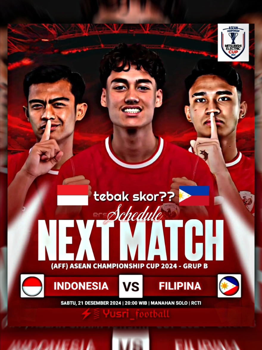 Indonesia vs Filipina,tebak skor??, bismillah 3 poin 😋🇮🇩🔥#timnasindonesia #affsuzukicup #indonesiavsfilipina #fypシviral #fyp #xybzca 