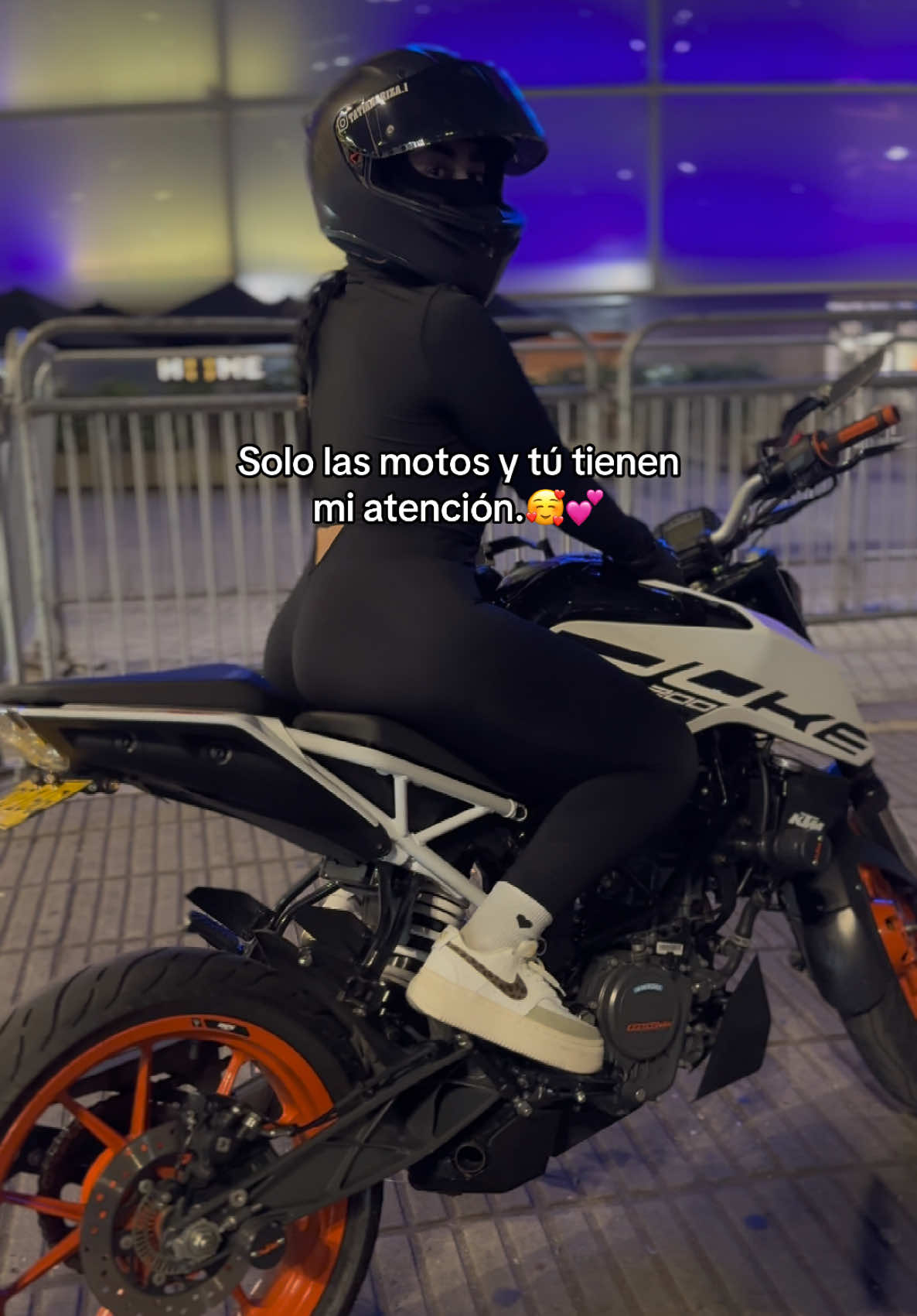 🙈 #bikergirlsoftiktok #bikerboy #duke200 