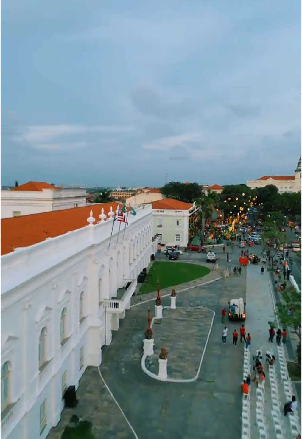 Palácio dos Leões - Casa do Maranhão - Cais/Terminal da Praia Grande.                              #saoluis #maranhão #nordeste #drone #CapCut 