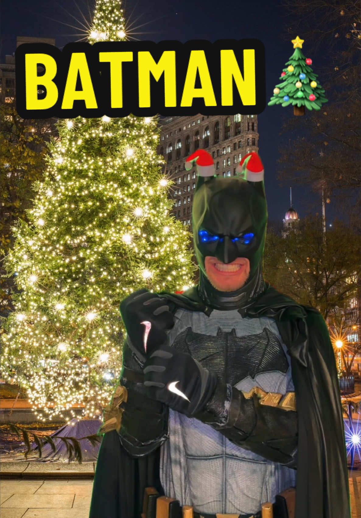 JUSTICE FOR GOTHAM THIS CHRISTMAS 🎄🤬 #batman #christmas #batmanmemes 