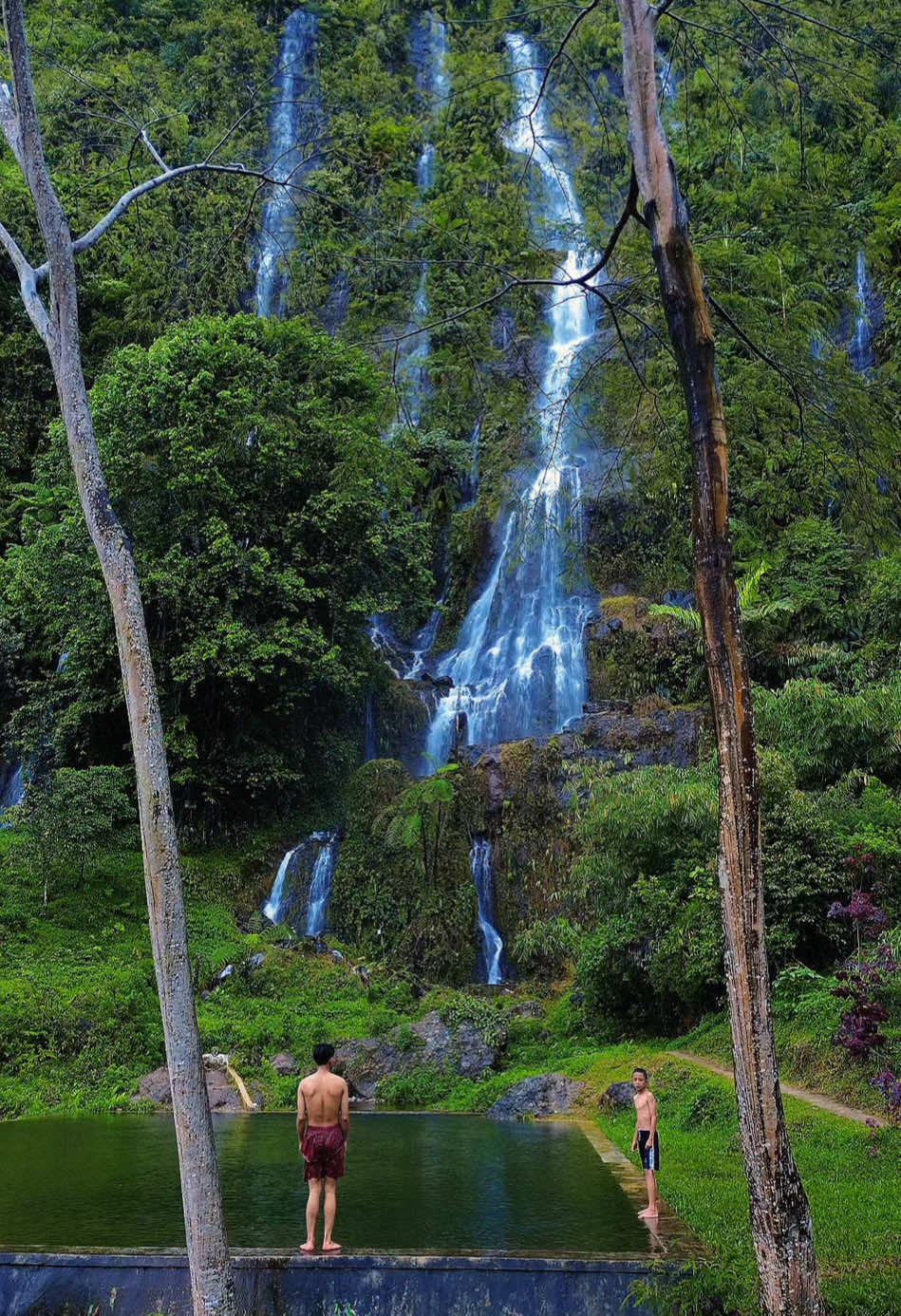 Curug yang lagi viral di bandung selatan