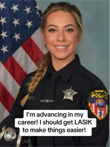 LASIK took my away my dream job AND independence permanently. Since I was a little kid, all I ever wanted to be was a police officer and I worked my ass off to get there. I studied hard, stayed focused, and did everything right. When I finally made it, I felt like I was exactly where I was meant to be. I succeeded at the job time and time again. I was GREAT at this job, and i LOVED every second of it.  …then LASIK came along and ruined everything. They told me it would make my eyesight better, that it would make my life easier! A quick ten minute fix! But instead, it destroyed my career and my entire life. The recovery didn’t go as planned, and the complications made it impossible for me to keep doing the job I loved and live life as i used to. Just like that, everything I worked for was gone. I went from the most independent person in the world, to be becoming incredibly dependent on others overnight. It feels like I was robbed of everything I’d built for myself. This wasn’t just a job I lost—it was my purpose and my dream. I’m trying to move forward, but it’s hard when the one thing you’ve dreamed of since you were a kid is ripped away from you by something that was supposed to help.  #l#lasikeyesurgeryl#lasikl#lasikcomplications#surgerys#surgerycomplicationsd#disabledd#disabilityp#policeofficerf#femalecopp#policec#copr#recoveryd#depressionl#lasikdoctord#doctorm#medicald#dreamcareerp#policewomanp#permanentdisabilityr#retiredm#medicalretirement