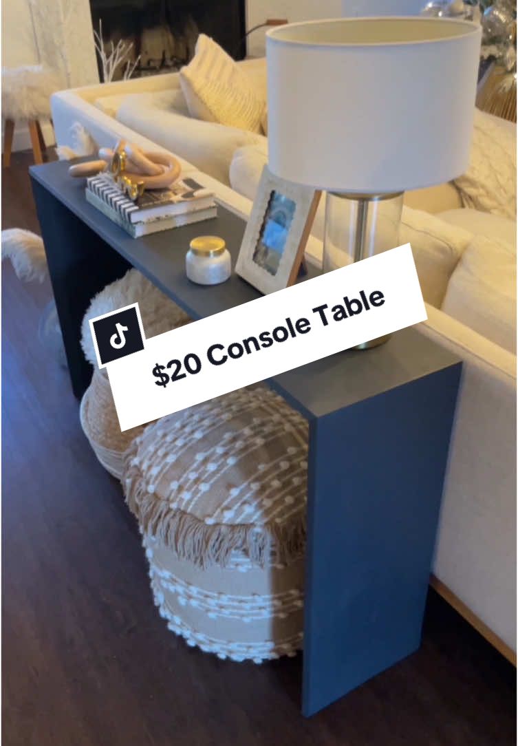 EASY CONSOLE TABLE TUTORIAL! This was one of our fave DIYs last year and one of the easiest builds. Lots more DIYs coming your way in 2025! 🥳#DIY #diyproject #tutorial #woodworking #furniture #interiordesign #howto #giftideas 