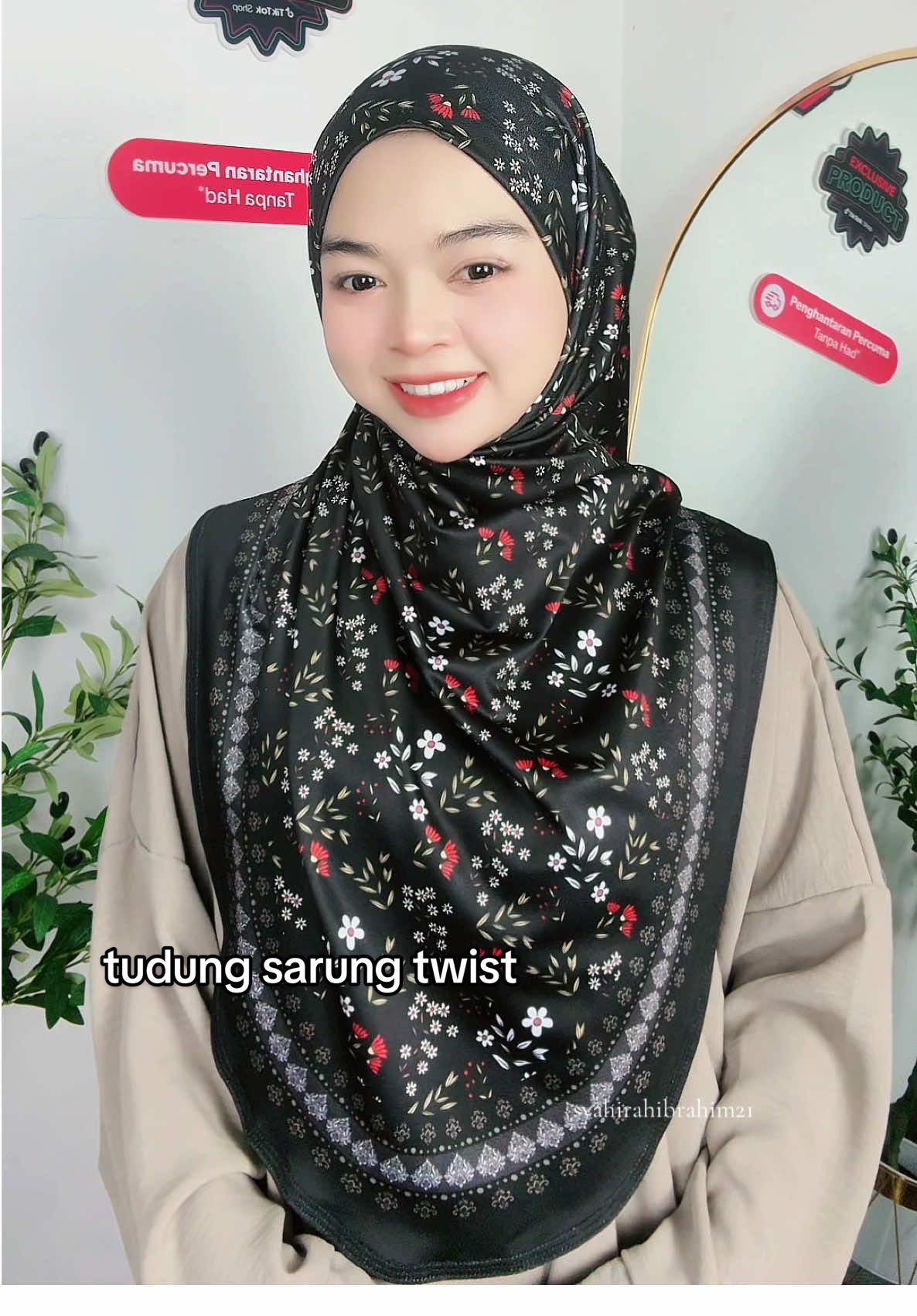 tudung sarung twist ala bawal 😍 #tudungsarungtwist #tudungsarungtwist #tudungsarung #tudungtwist 