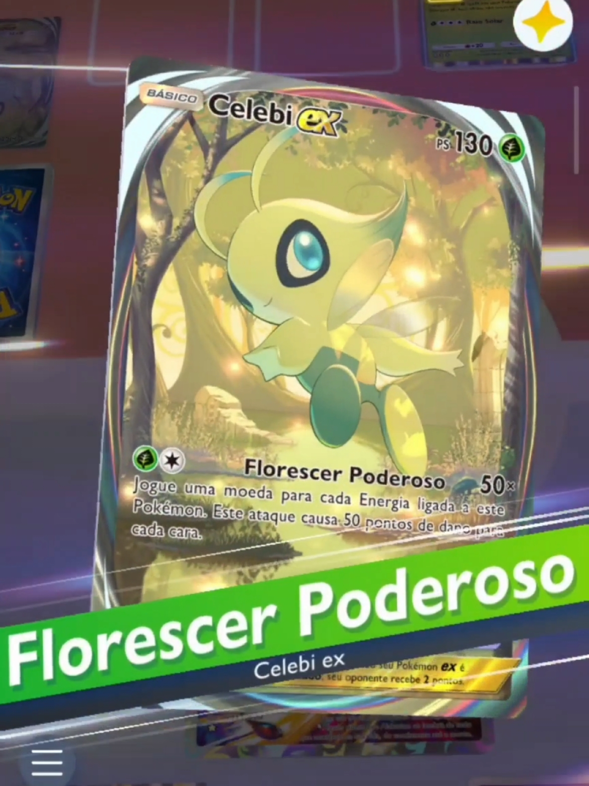 CHEGA DE CELEBI 😭😭 #pokemon #tcgpokemon #tcgpocket #tcgp #humor 