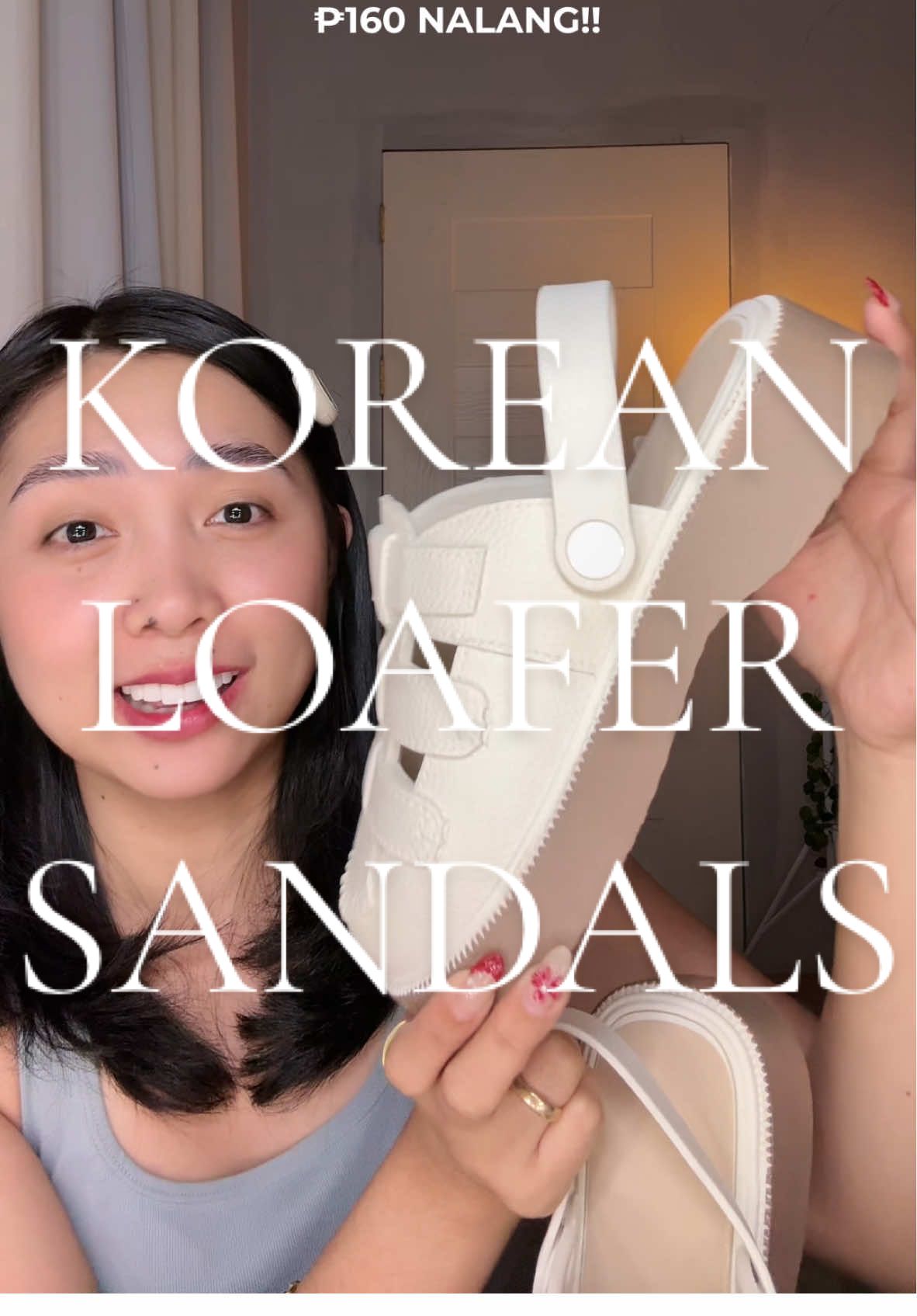 Huy! apaka ganda talaga netooooo! 😩🥰 #koreanloafershoes #koreanloafersandals #koreanloaferforwomen 