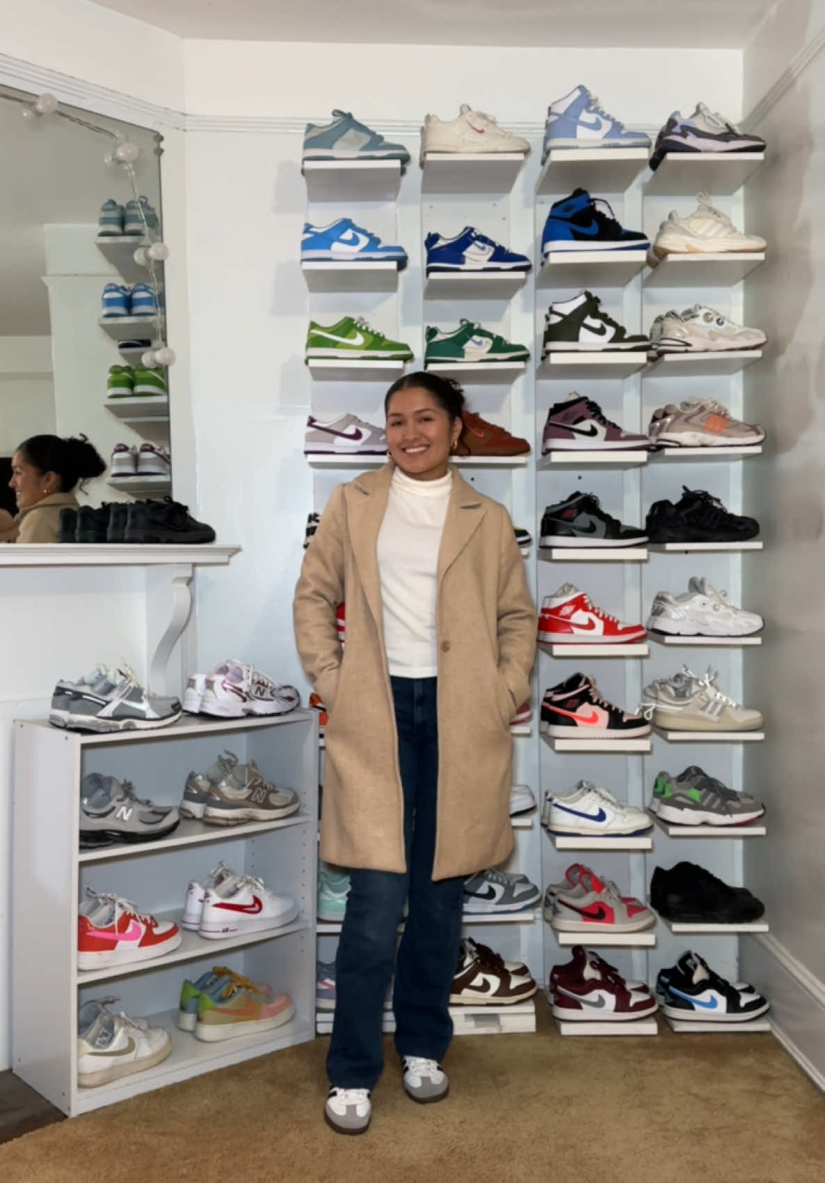 ⭐️ootd⭐️ #outfit #outfitinspo #outfitideas #fashion #fashiontiktok #winterfashion #girls #sneakers #sneakerhead #sneakercollection #sneakersaddict #sneakerwall #oldmoney #streatwear #adidas #adidassamba #girlythings #girly #latina #fyp #fypシ #paratii #viralvideo 