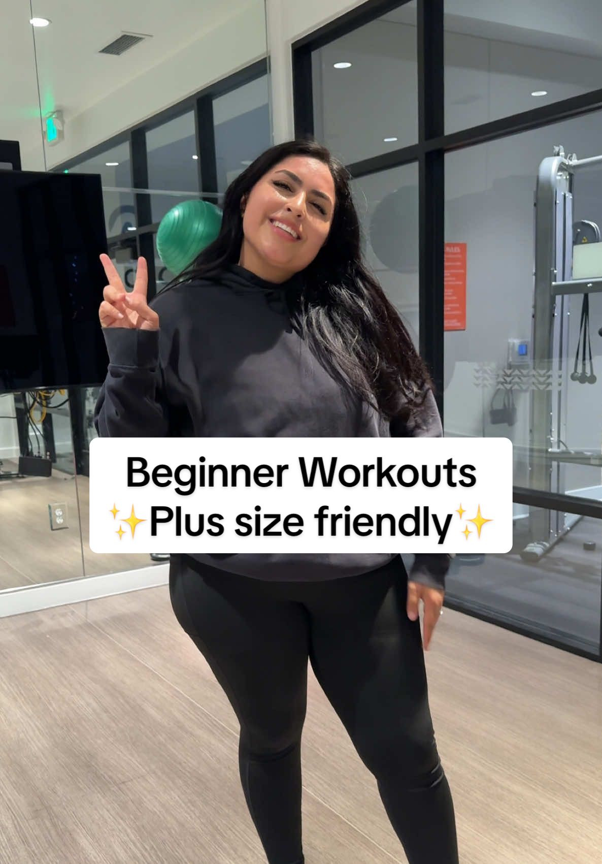 Beginner friendly workouts 🙌🏻 #cardioworkout #plussizefitness #latinastiktok #workoutsforwomen #fitnessmotivation #beginnerworkout 