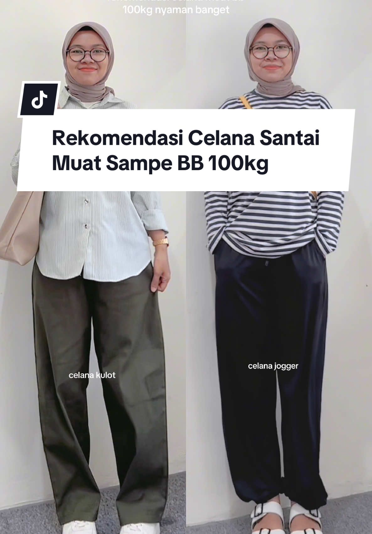 yg sering kupake celana joggernya #joggerpants #celanajogger #celanakulot #kulot #celanakatun #celanamurah #celanawanita #celana #celanaviral #celanasantai #fyp 