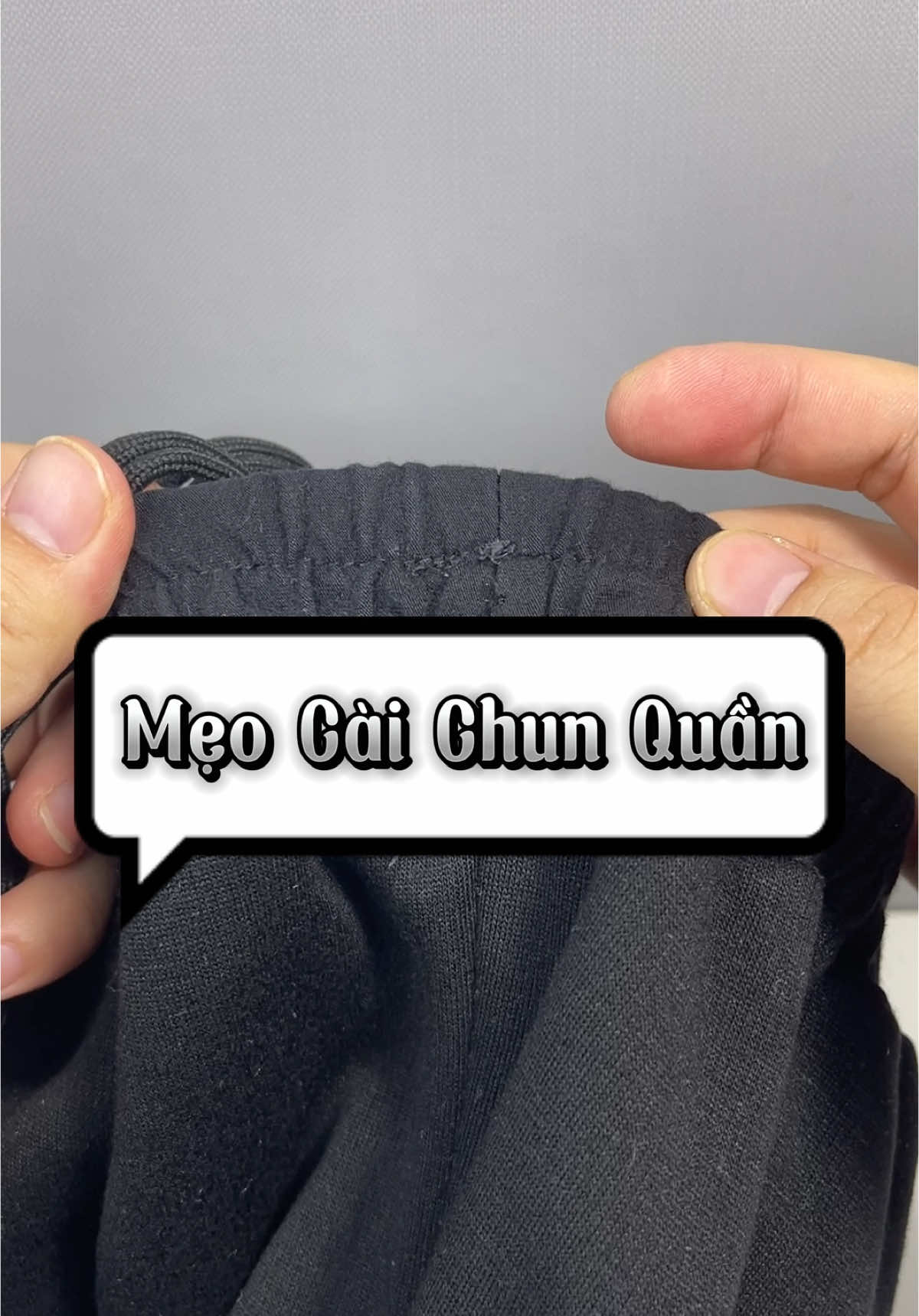 Trả lời @jenna Mẹo xỏ lại chun quần khi bị tụt#meohaymoingay #meovat #quanchun 