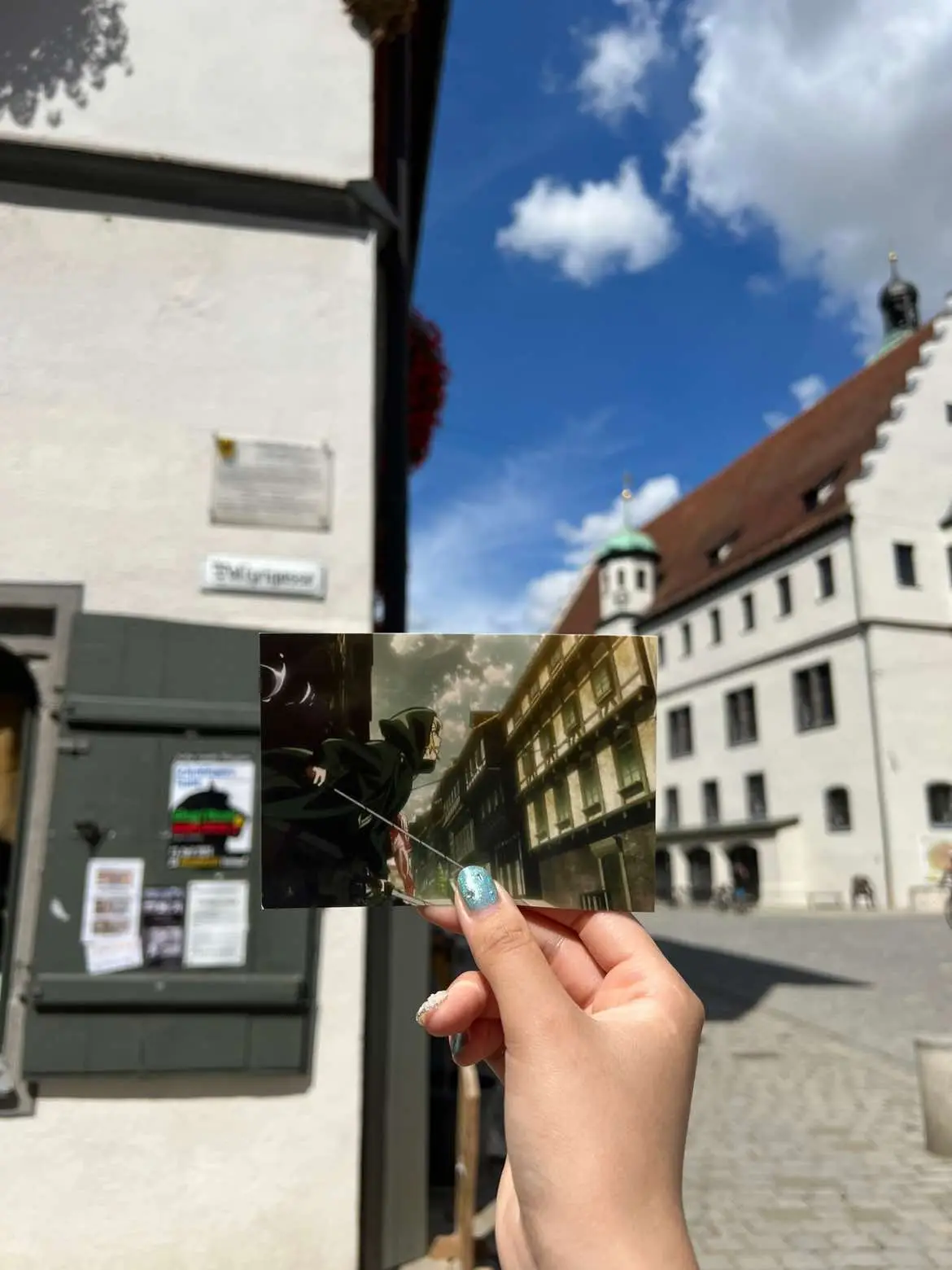 本当に存在してた #旅行 #travel #germany #ドイツ  #nördlingen #海外旅行 #進撃の巨人 #アルミン #AttackOnTitan #fyp #fypシ #アニメ#anime 