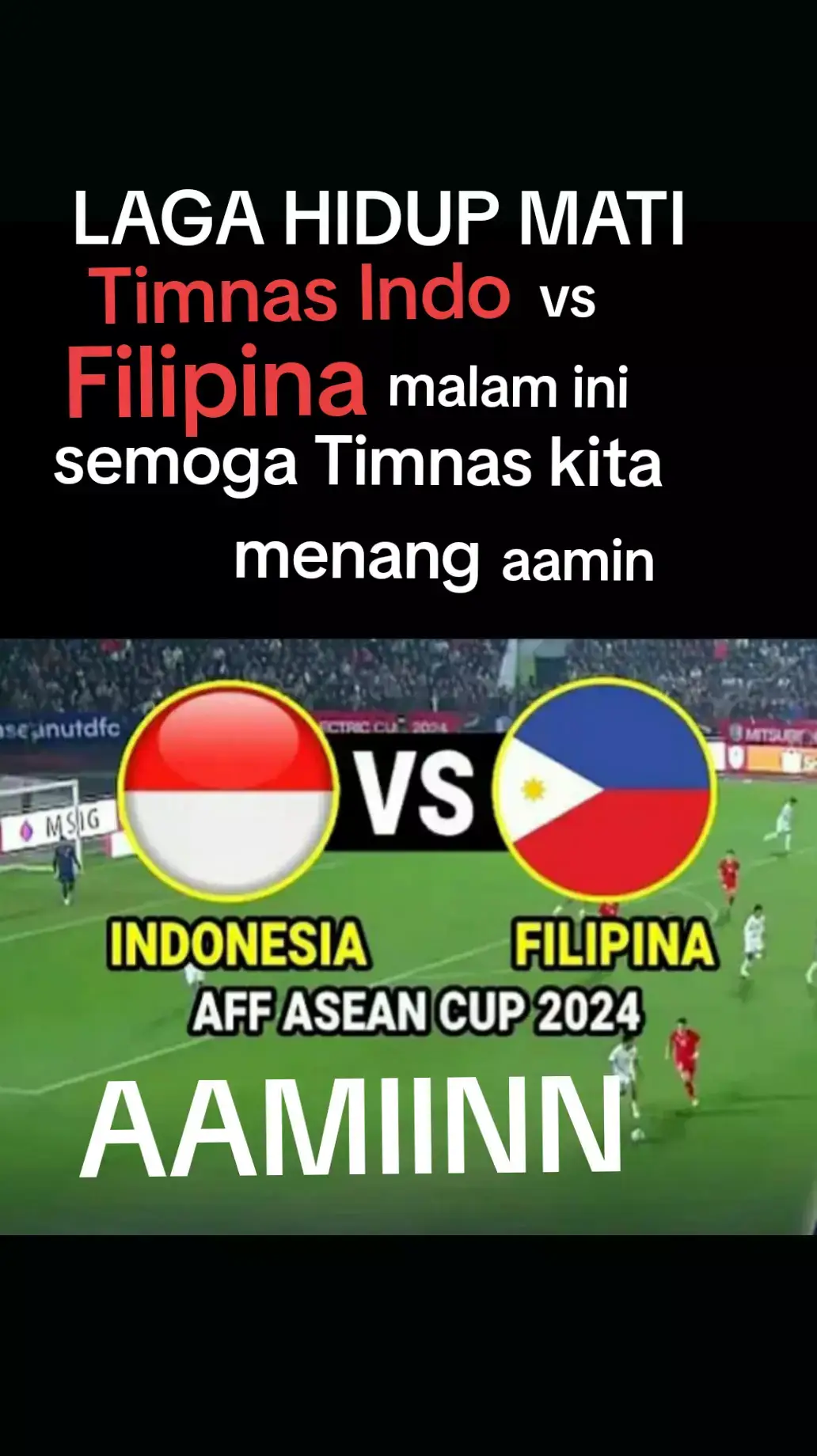 #tanahairku#timnasindonesia#menangamin#tiktokdunia#fypfiral