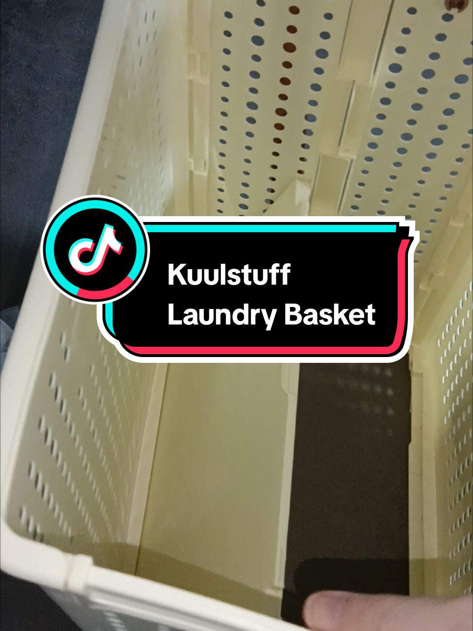 SPOETRY Foldable Laundry Basket / Space Saving Clothes Storage Bag Shelves / Toys Organizer Storage Movable Cream Hollow #laundrybasket #foldable #fyp #portable #organizer #moveable #foryou #TikTokMadeMeBuyIt #rookiet #tiktokshoplifestyle #tiktokshopsgsale #tiktokshopsg #weeklywedrush #createtowin #tiktoksingapore #sgbrandweek 