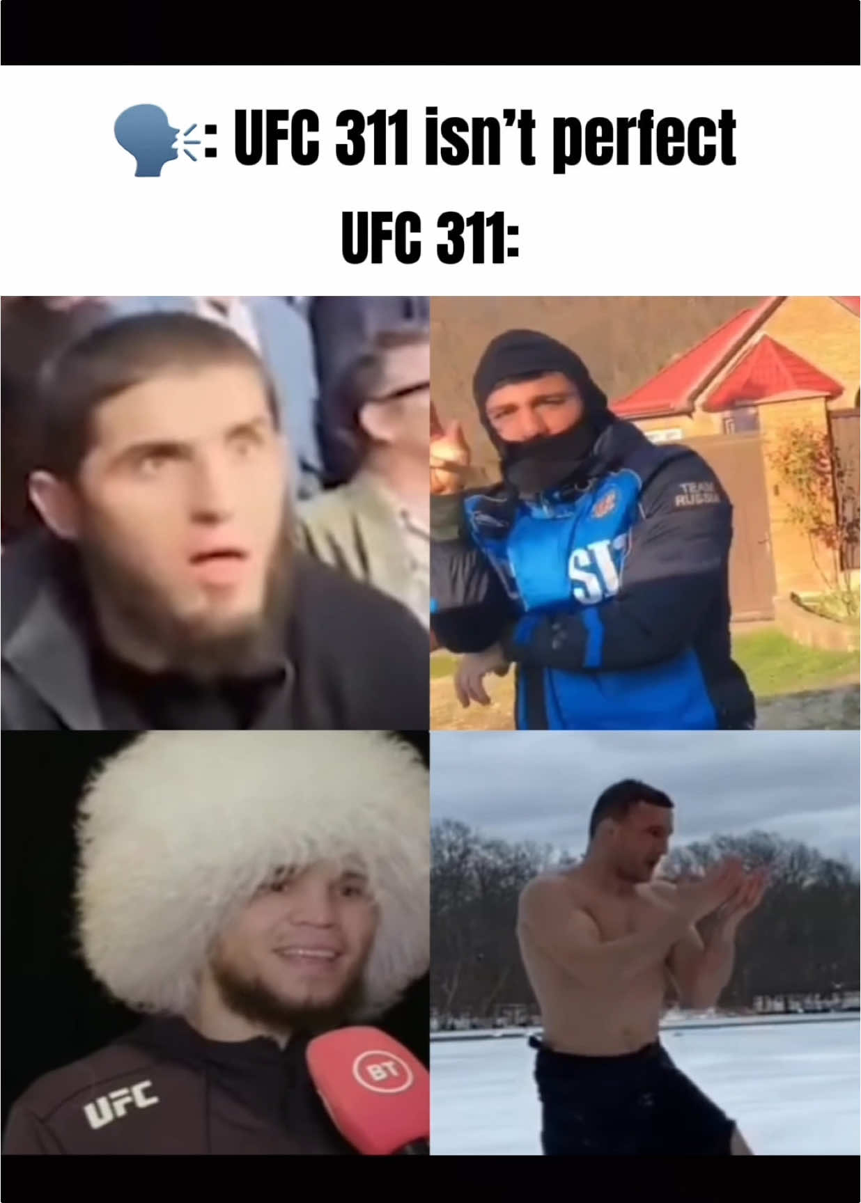 couldn’t ask for more #islammakhachev #armantsarukyan #merabdvalishvili #umarnurmagomedov #UFC #mma 