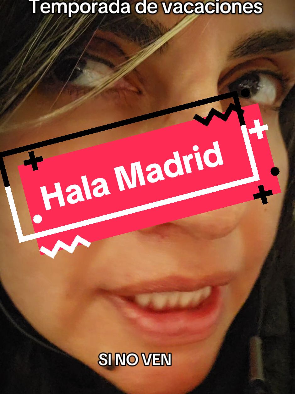 Vacaciones, navidad, hala Madrid! #vacaciones #espana #navidad 