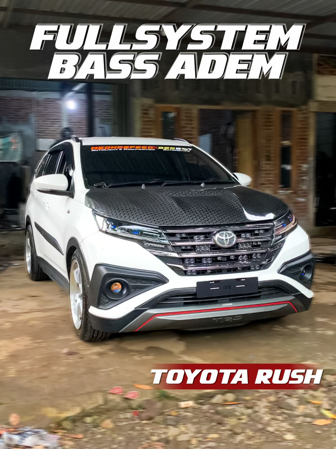 TOYOTA RUSH INSTALL FULL SYSTEM BASS !! #toyotarush #toyotarushmodifikasi #terios #rushindonesia #ndkexhaust