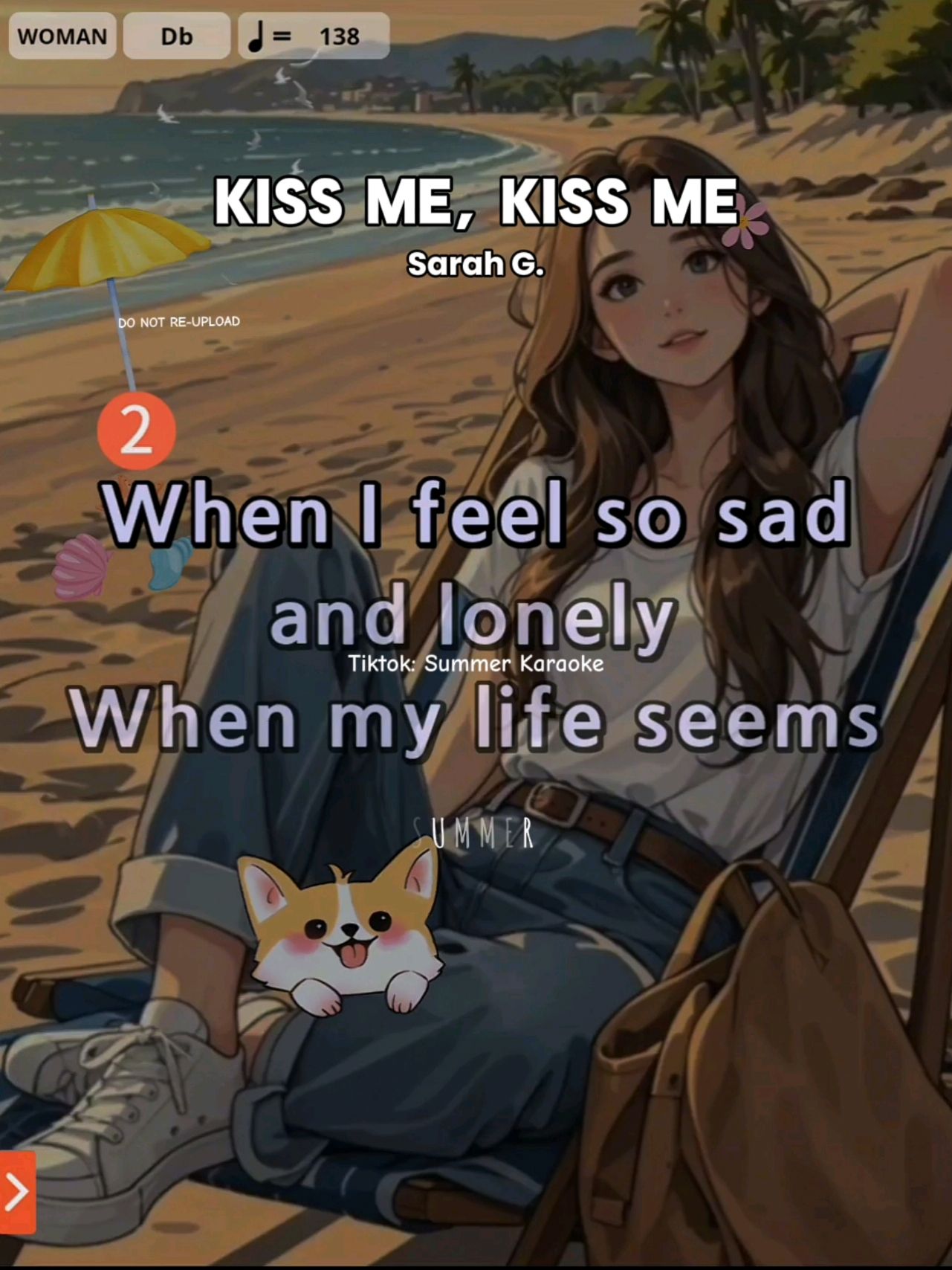 Kiss Me, Kiss Me Karaoke Song with Lyrics #karaoke #karaoketiktok #karaokechallenge #duet #kantahan #foryou #pinoytiktok #lyrics 