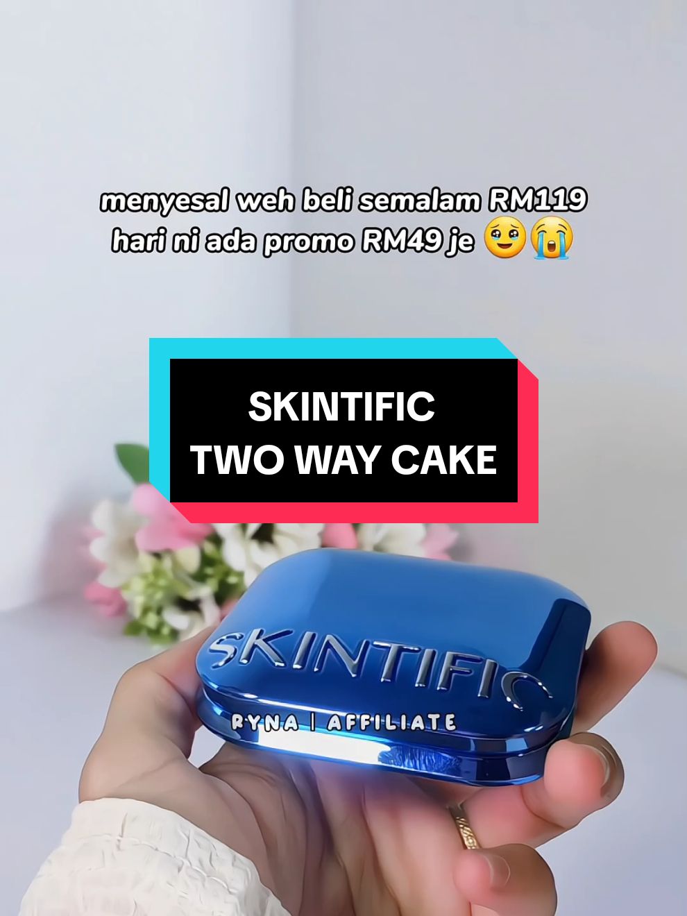 dapat mur terus je checout weh 🥹 #skintific #skintificmy #skintificpromo #skintizen #skincare #skintifictwowaycake #skintificpowderfoundation 