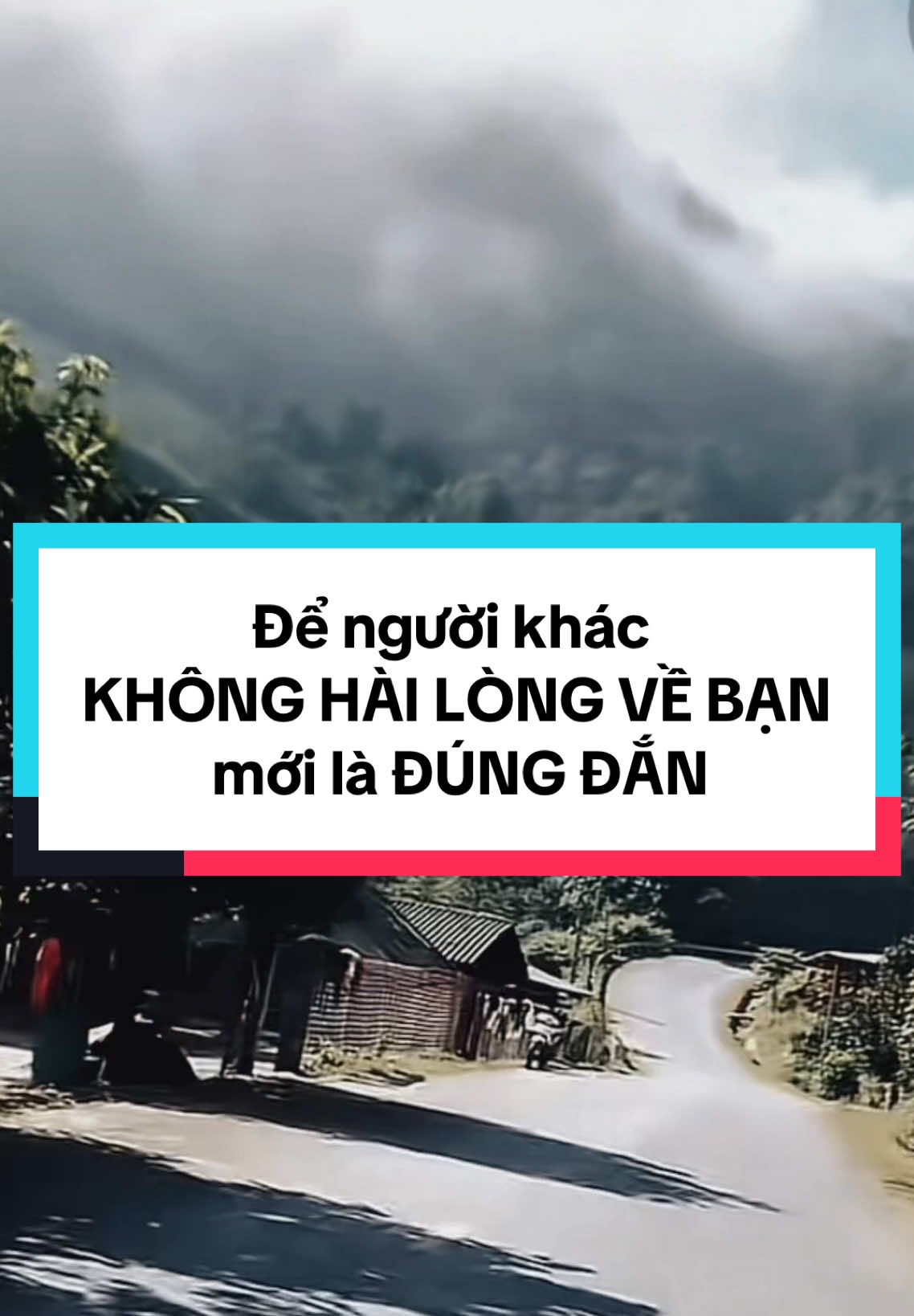 Để người khác không hài lòng về bạn mới là ĐÚNG ĐẮN! #sachhay #toicansach #sachdayvecachsong #reels #daoly #loisong 