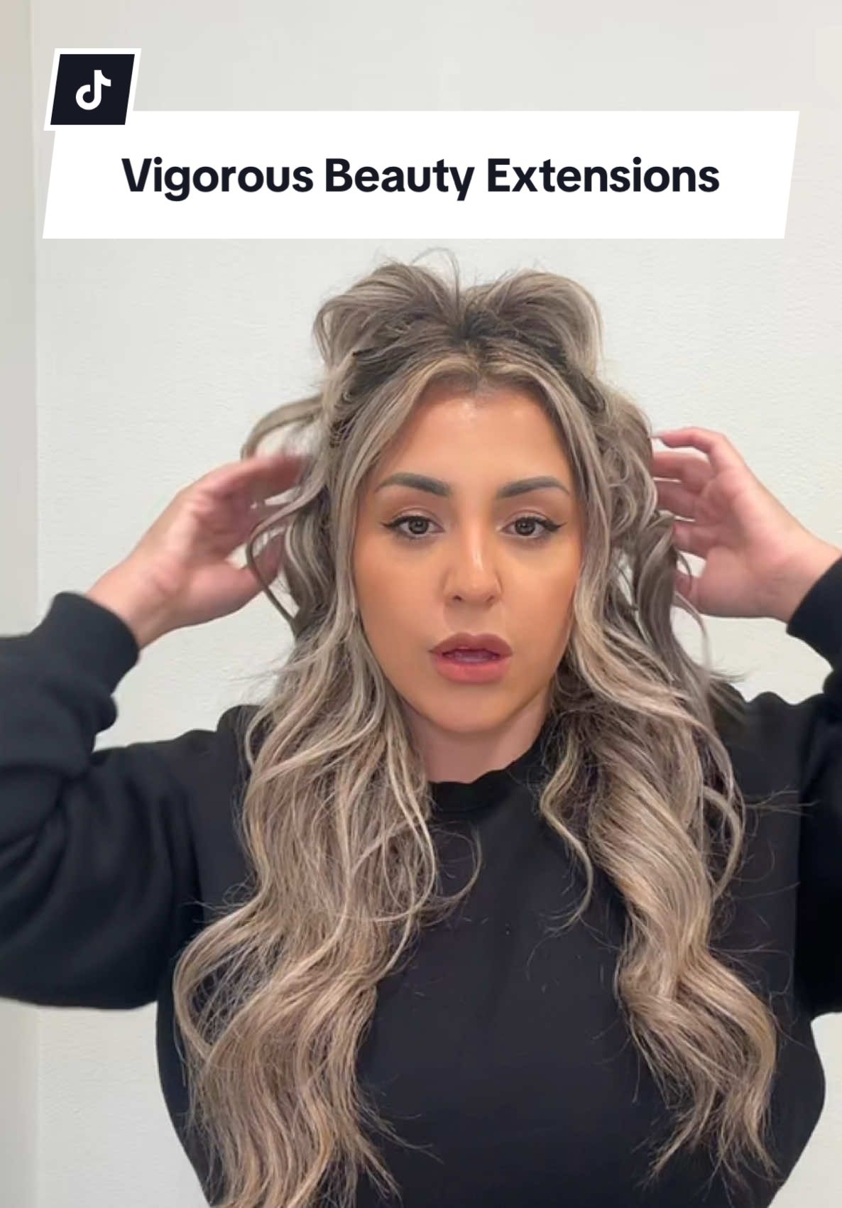 Y’all, my family was shook! Ill never get over these #vigorousbeauty #hairextensions #tiktokholidays #tiktokblackfriday 