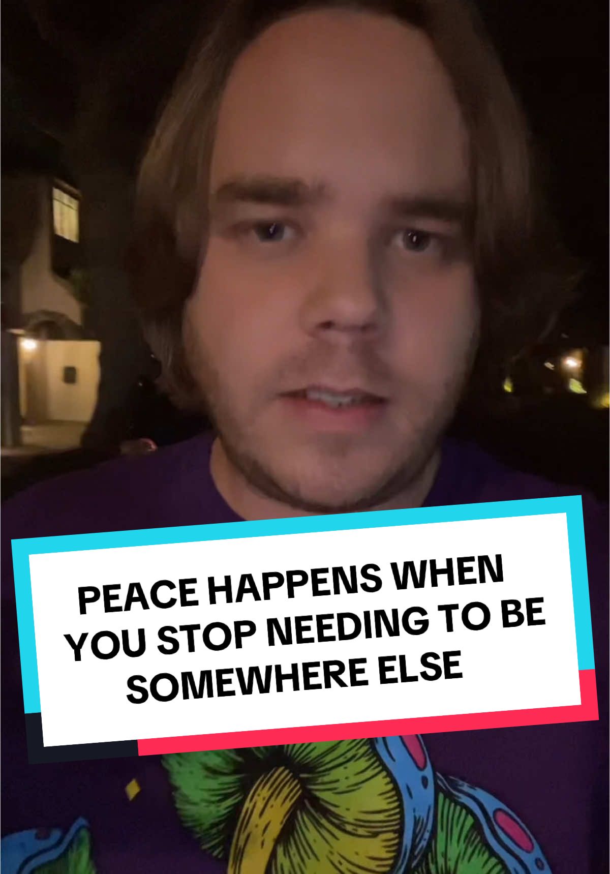 Peace happens when you stop needing to be somewhere other than where you are right now. #spirituality #abrahamhicks #emotionalregulation #shadowwork #innerchild #healing #HealingJourney #manifesting #manifestation #lawofattraction #lawofassumption #nevillegoddard 