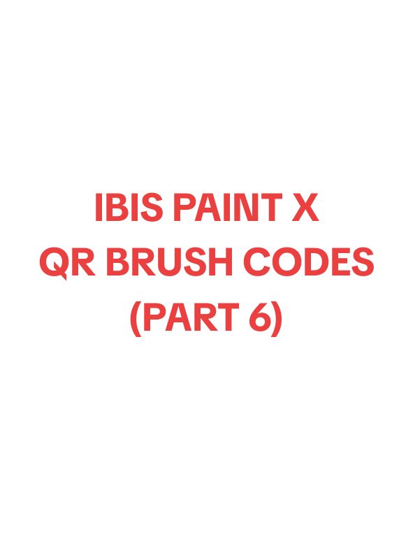 Ibis Paint X Brush codes from Pinterest (PART 6) #brush #ibispaintxtutorial #codes #ibispaintx #art #drawing #digitalart #artist #fyp 