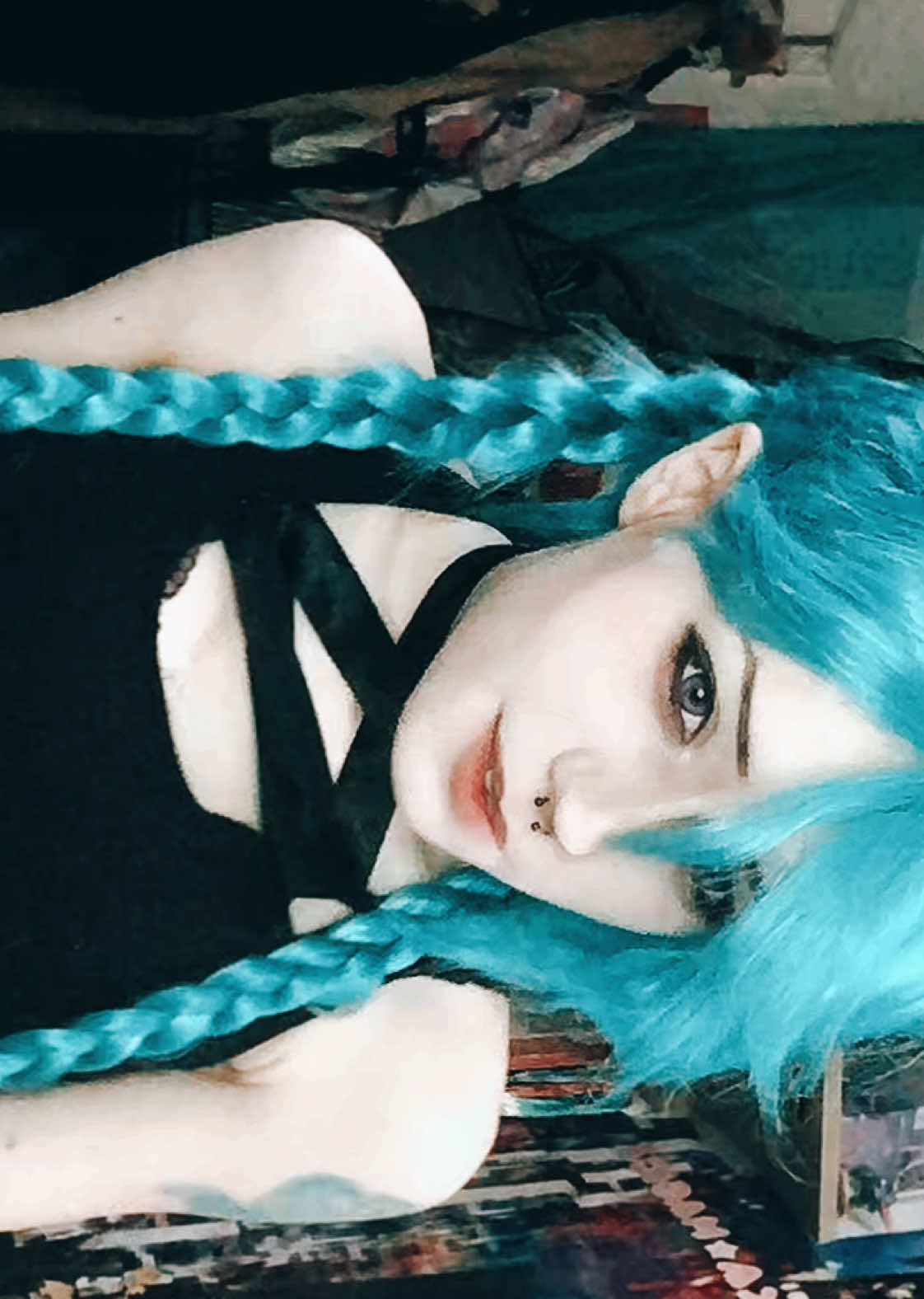 Meow  #jinx #jinxcosplay #arcane #arcanecosplay #jinxarcane #cosplay #anime #fyp 