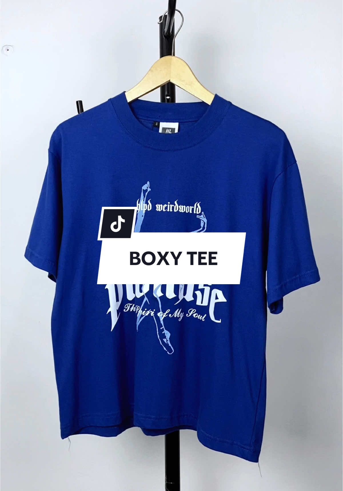 Pilih salah satu tshirt boxy kesukaanmu, jangan lupa cek keranjang kuning✨ #boxy #tshirt #fashiontiktok #hlpdweirdworld 