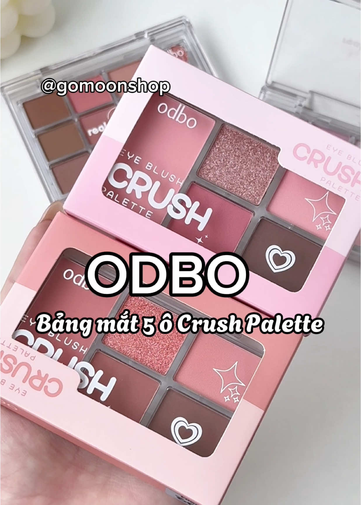 Muốn bảng mắt lên màu chuẩn ngay lần cọ đầu tiên 🥹🥹 #odbo #gomoonshop #bangmat #neutral #myphamchinhhang #makeup 