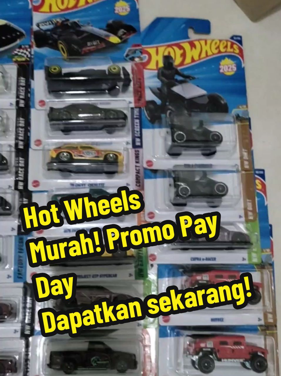 Jualan hot wheels murah² case D 2025,sempena cuti sekolah dan hari gaji masuk ni kita nak jual mur² je #hotwheelsmalaysia #hotwheel #hotwheelsmurah #hotwheels #fypage #fyp #minicar #diecast #toys 