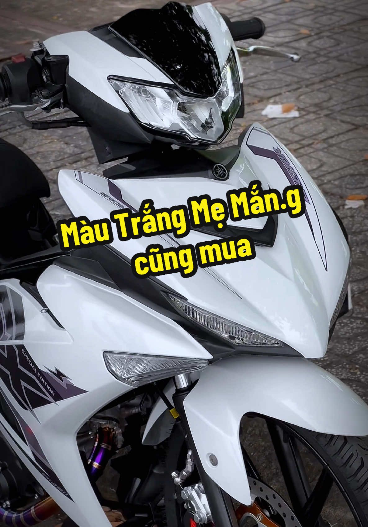 Màu Trắng Mẹ Mắ.ng Cũng Mua ❤️❤️❤️  #shopxehuymotor Chuyên Xe Zin Kiểng  #huymotor #binhduong #xedovietnam #exciter_150_y15zr_xuhướng #fyp #ex150_style_malay✈🇹🇭 #foryou #ex150_style_malay✈🇹🇭 #xedovietnamracing #ex150_style_malay✈ 