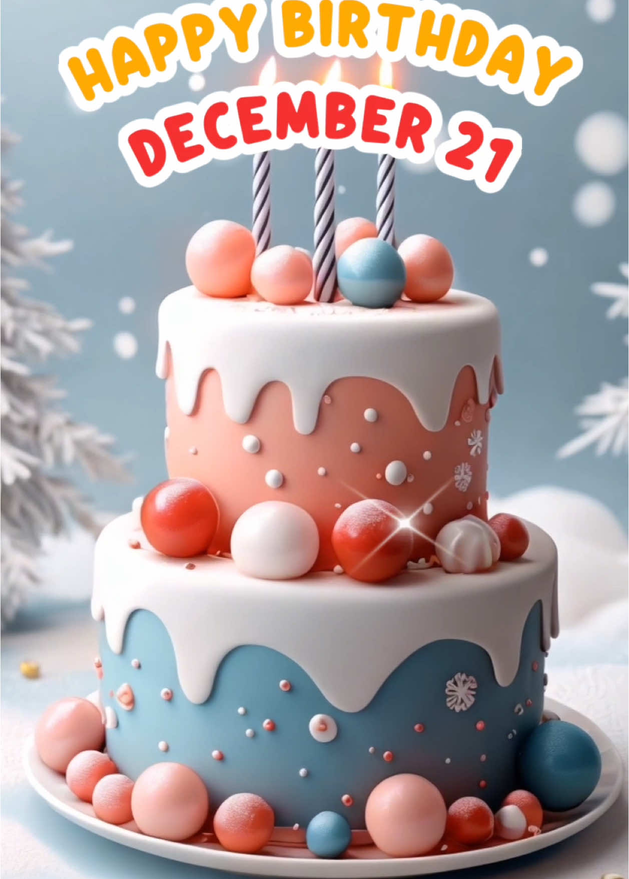 21 December Happy Birthday Song🎵 Happy Birthday WhatsApp Status 🎊 Happy Birthday Wishes 🎂 Join our community in sharing joy 🤩 #birthdaybyday #happybirthday #december21 #december21st #21december #december21birthday #birthday #december #hbd #decemberbirthday #birthday #birthdays #decemberbirthdays #birthdaycake #birthdaycard #celebrationavenue  #birthday #birthdaystatus #birthdaywishes #birthdaygreetings #happybirthdaysong #happybirthdaywishes #happybirthdaytoyou #happybirthdaytome #birthdaygreetings #birthdaygift  #birthdaygirl #birthdayboy #itsmybirthday #ai #aimusic #aiartwork #winterbirthday