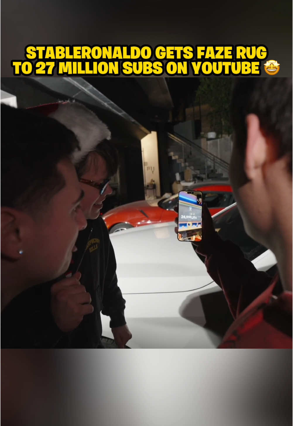 We got FaZe Rug to 27 Million subs 🤩 (Twitch - StableRonaldo) #fyp #trending #viral #stableronaldo #fazerug