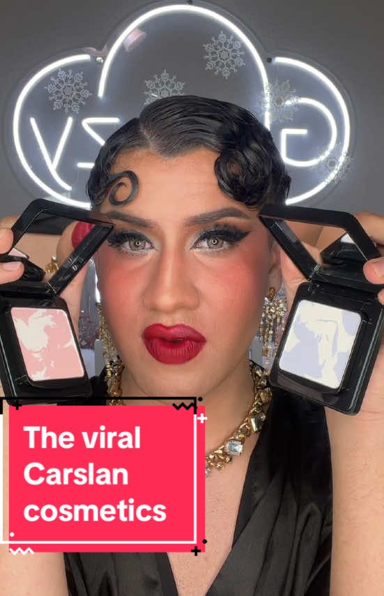 Oh so @carslan_us really is THAT GIRL!  I can see why so many makeup artists are stocking up on the pressed and loose powders. They give advanced technology performance with a velvety smooth finish. These will now be my go to powders for my makeup clients!   #carslanus #carslan #viralmakeup #settingpowder #smoothskin #filtermakeup #holidaygifts 