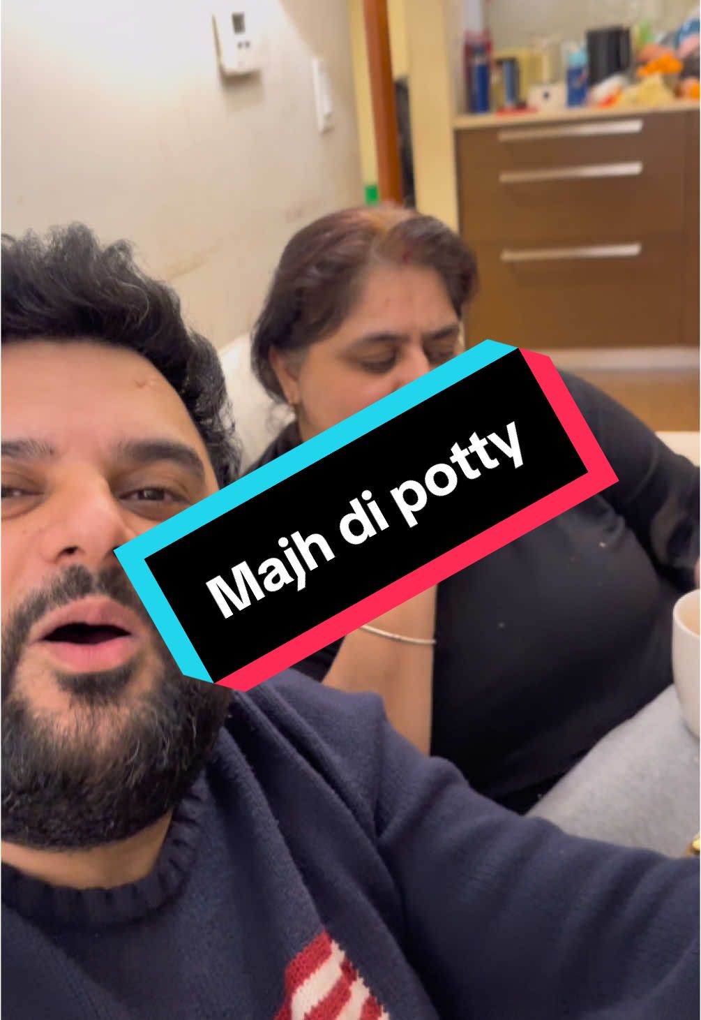 Majh di potty🤣#familylove❤️ #punjabihousecomedy🤣 