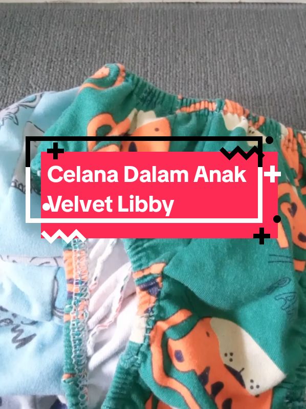 Selain bahannya nyaman motif nya pun lucu-lucu, pasti si kecil suka 🥰 #cuantanpabatas #gebyarbelanjadesember #fypシ゚viral #viralvideo #racuntiktok #sayanganak #underwear 