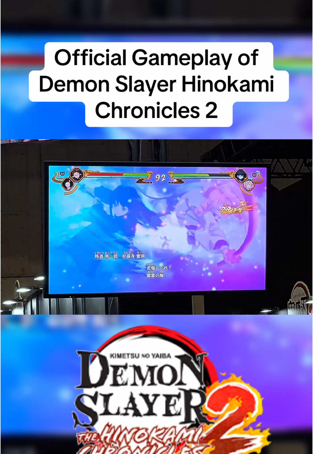 Official Gameplay of the New Demon Slayer Game (Demon Slayer the Hinokami Chronicles 2) Shoutout to FunOnlyNaruto on twitter #demonslayer #demonslayerthehinokamichronicles #hinokamichronicles #dshc #ayeThatsAaron #demonslayerthehinokamichronicles2 #fyp 