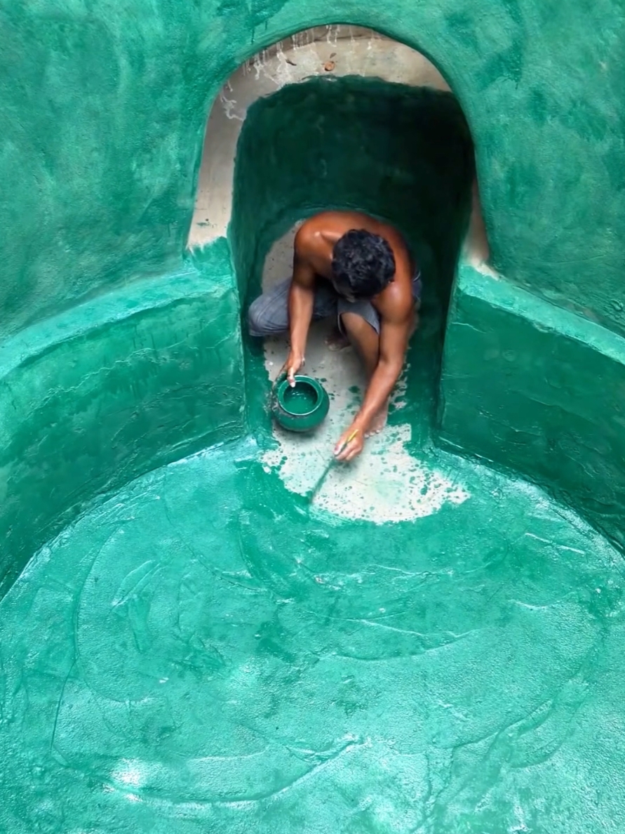 Building the Most Tunnel Circles Underground Swimming Pools