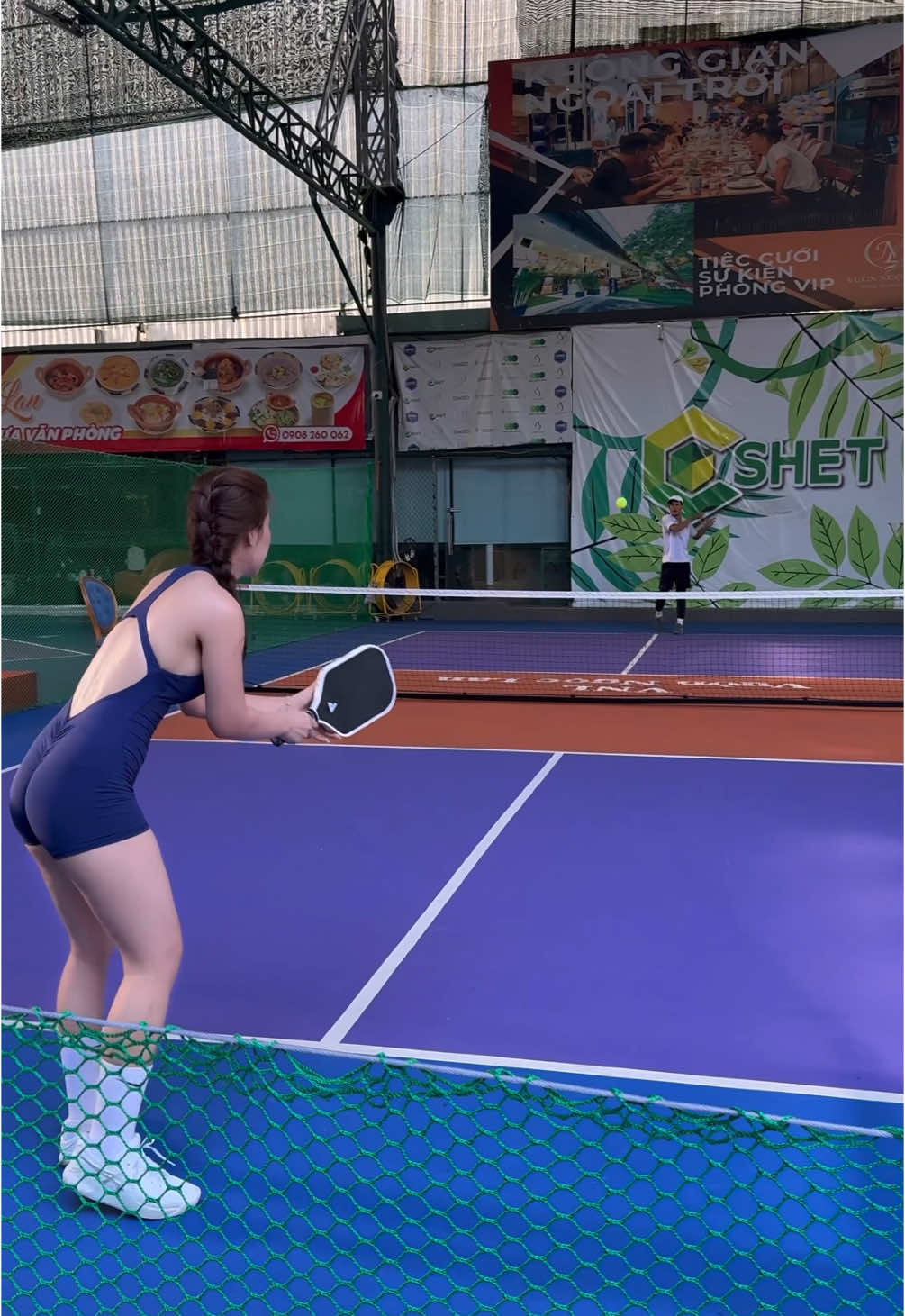 7h giờ sáng newbie luyện tay với thầy #xuhuong #pickleball 