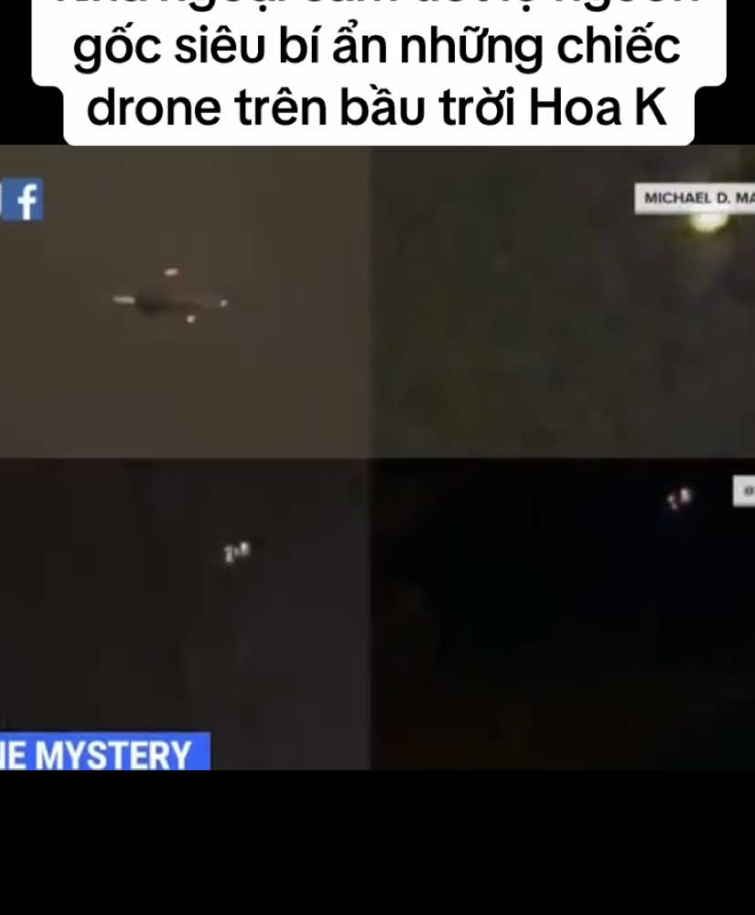 Nhà ngoại cảm tiết lộ nguồn gốc siêu bí ẩn những chiếc drone trên bầu trời Hoa Kỳ #ufo #sinhvatdaiduong #sinhvatduoilongdat 