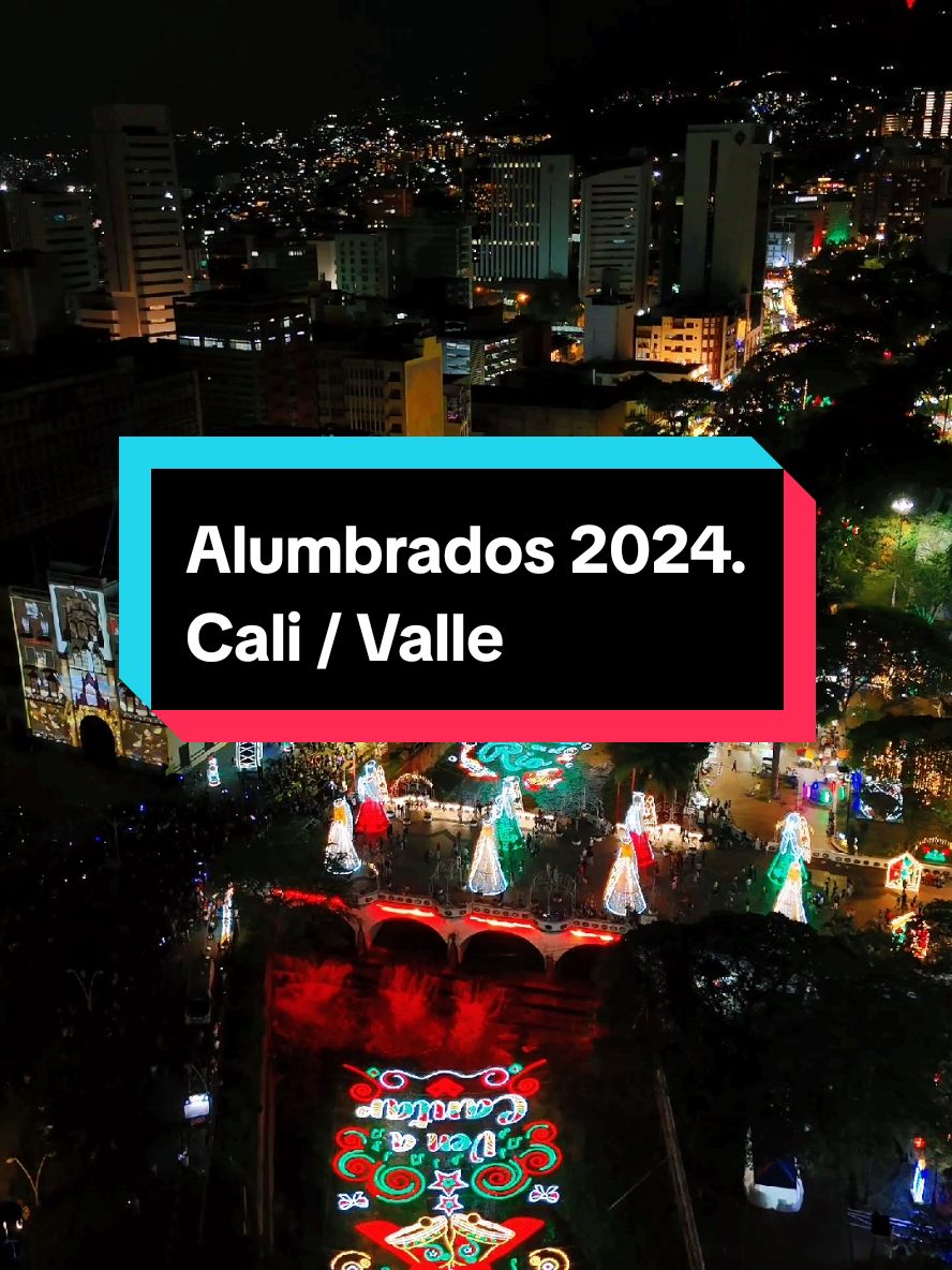 #alumbrados2024 #cali#dronesoloestavida#colombia