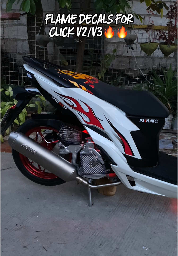 Replying to @Emman !!! FLAME DECALS FOR CLICK V2/V3🔥🔥 sa mga naghahanap eto na ung link mga boss🫡❤️ #flame #decals #hondaclickv3 #hondaclickv2 #click125 #variomodifikasi #vario #indoconcept🇮🇩 #foryou #fyp 