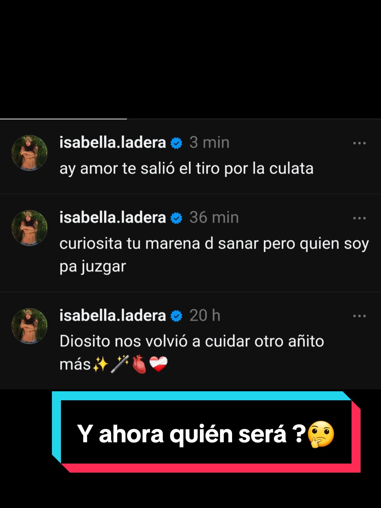 Y ahora quién será ? 🤔 #isabellaladera #beele @ISABELLA LADERA @BEÉLE 